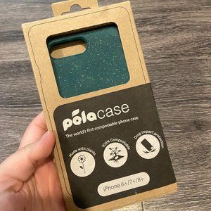 Pela iPhone 6+/7+/8+ Green Eco-Friendly Phone Case NEW